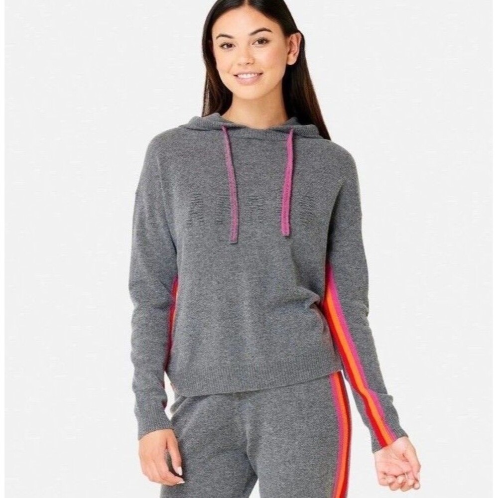 Krimson Klover Apres All Day Wool Cashmere Hoodie Women’s XS Gray Ski Outdoors